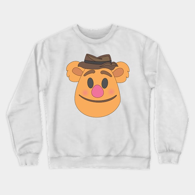 Fozzie Crewneck Sweatshirt by BeckyDesigns